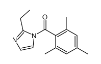 2-ethyl-1-(2,4,6-trimethylbenzoyl)-1H-imidazole结构式