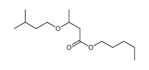 pentyl 3-(3-methylbutoxy)butyrate Structure