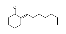 (2Z)-2-heptylidenecyclohexan-1-one结构式