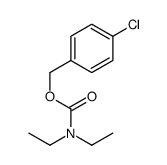(4-chlorophenyl)methyl N,N-diethylcarbamate Structure