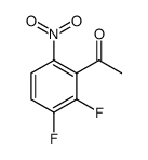 Ethanone, 1-(2,3-difluoro-6-nitrophenyl) Structure