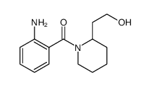 Methanone, (2-aminophenyl)[2-(2-hydroxyethyl)-1-piperidinyl] Structure