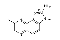 3,8-dimethylimidazo[4,5-f]quinoxalin-2-amine结构式