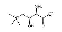 (R)-氨基肉碱结构式