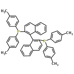 (S)-(-)-2,2'-bis-(di-p-Tolylphosphino)-1,1'-binaphthyl structure