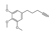 4-(3,4,5-trimethoxy-phenyl)-butyronitrile结构式