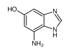 5-Benzimidazolol,7-amino-(6CI) structure