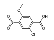 2-Chloro-5-Methoxy-4-nitro-benzoic acid Structure
