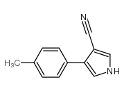 4-(4-methylphenyl)-1h-pyrrole-3-carbonitrile Structure