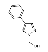 (4-phenyl-2H-1,2,3-triazol-2-yl)methanol Structure