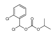 [chloro-(2-chlorophenyl)methyl] propan-2-yl carbonate Structure