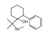 1-(2-methylselanylpropan-2-yl)-2-phenylcyclohexan-1-ol Structure