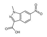 1-Methyl-6-nitro-1H-indazole-3-carboxylic acid picture