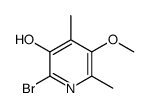 2-Bromo-5-Methoxy-4,6-dimethylpyridin-3-ol structure