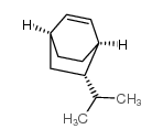 Bicyclo[2.2.2]oct-2-ene, 5-(1-methylethyl)-, (1alpha,4alpha,5alpha)- (9CI) Structure