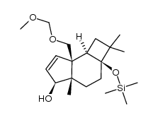 (2aS,4aS,5S,7aS,7bR)-2,2a,3,4,4a,5,7a,7b-octahydro-7a-(methoxymethoxy)-2,2,4a-trimethyl-2a-(trimethylsiloxy)-1H-cyclobut[e]inden-5-ol Structure