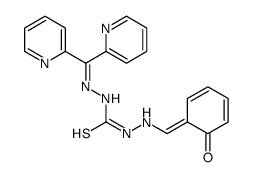 1-(di-(2-pyridyl)methylene)-5-salicylidenethiocarbonohydrazide Structure