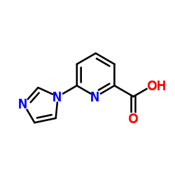 6-(1h-imidazol-1-yl)pyridine-2-carboxylic acid结构式