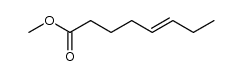 oct-5t-enoic acid methyl ester结构式
