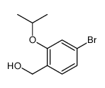 (4-Bromo-2-isopropoxyphenyl)Methanol结构式