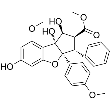 Silvestrol aglycone enantiomer Structure