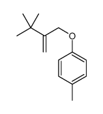 1-(3,3-dimethyl-2-methylidenebutoxy)-4-methylbenzene结构式