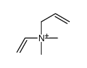 ethenyl-dimethyl-prop-2-enylazanium结构式