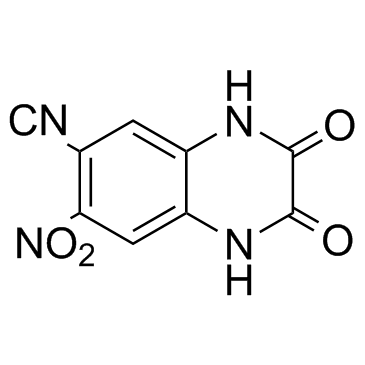 6-氰基-7-硝基喹喔啉-2,3-二酮结构式