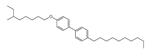 1-decyl-4-[4-(6-methyloctoxy)phenyl]benzene Structure