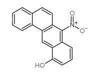 Benz(a)anthracen-11-ol, 7-nitro-结构式