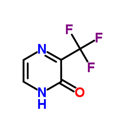 3-(Trifluoromethyl)-2(1H)-pyrazinone结构式