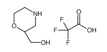 (2R)-2-Morpholinylmethanol trifluoroacetate (1:1)结构式