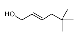 5,5-dimethylhex-2-en-1-ol结构式