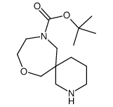 tert-butyl 8-oxa-2,11-diazaspiro[5.6]dodecane-11-carboxylate结构式