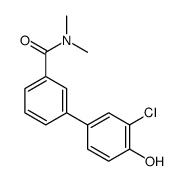 3-(3-chloro-4-hydroxyphenyl)-N,N-dimethylbenzamide Structure
