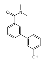 3-(3-hydroxyphenyl)-N,N-dimethylbenzamide结构式