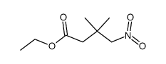 Ethyl 3,3-Dimethyl-4-Nitrobutanoate Structure
