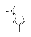 dimethyl-(5-methylfuran-2-yl)silane结构式