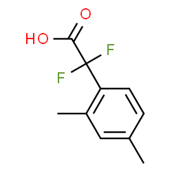 2-(2,4-dimethylphenyl)-2,2-difluoroacetic acid Structure