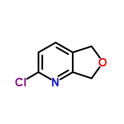 2-Chloro-5,7-dihydrofuro[3,4-b]pyridine Structure