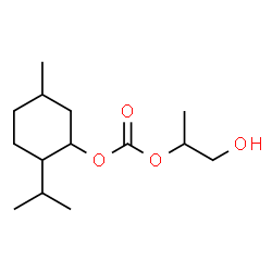 Carbonic acid, 2-hydroxy-1-methylethyl 5-methyl-2-(1-methylethyl)cyclohexyl ester picture