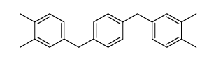 p-Bis(3,4-dimethylbenzyl)benzol Structure