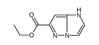 1H-咪唑并[1,2-b]吡唑-6-羧酸乙酯结构式
