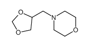 4-(1,3-dioxolan-4-ylmethyl)morpholine结构式