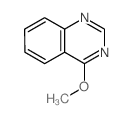 Quinazoline, 4-methoxy- structure