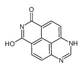 6,8-dioxo-1,6,7,8-tetrahydro-1,3,7-triazapyrene结构式