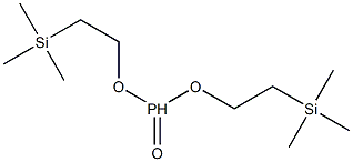 Phosphonic acid, bis[2-(trimethylsilyl)ethyl] ester Structure