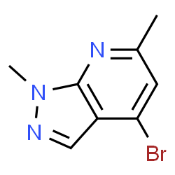 4-溴-1,6-二甲基-1H-吡唑并[3,4-b]吡啶图片