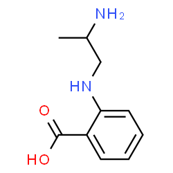 Benzoic acid, 2-[(2-aminopropyl)amino]- (9CI)结构式