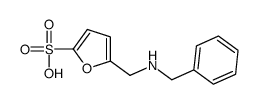 5-[(benzylamino)methyl]furan-2-sulfonic acid结构式